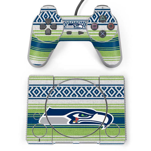 NFL Seattle Seahawks Trailblazer PlayStation Classic Bundle Skin